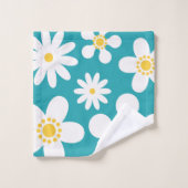 Cutes 60s mode rétro sertissage de serviettes de f (Gant de toilette)