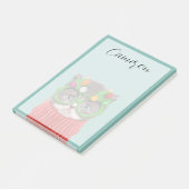 Cutest Baby Animals | Cat Christmas Sweater Post-it® Notes (Schuin)