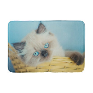 Cutest Baby Animals Himalayan Seal Point Cat Badmat