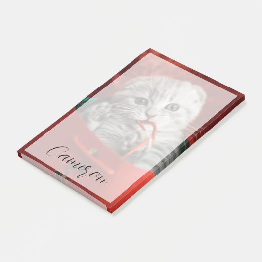 Cutest Baby Animals | Scottish Fold Kitten Post-it® Notes (Schuin)