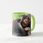 Cutest Baby Animals | Two Young Chimpanzees Mok (Voorkant rechts)