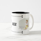 Cutest Baby Ever! Personalized Photo Mug with Name (Devant droit)