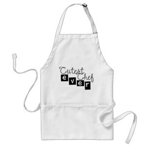 Cutest Chef Apron Standaard Schort