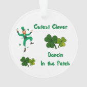 Cutest Clover Dancin dans le Patch sur un (dos)