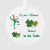 Cutest Clover Dancin dans le Patch sur un (dos)