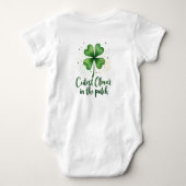 Cutest Clover in the Patch Romper (Achterkant)