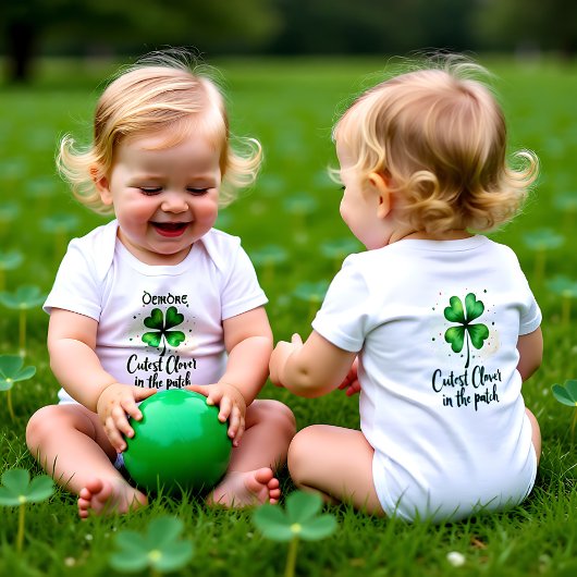 Cutest Clover in the Patch Romper