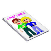 CUTEST COUPLE NOTITIEBOEK (Rechterzijde)