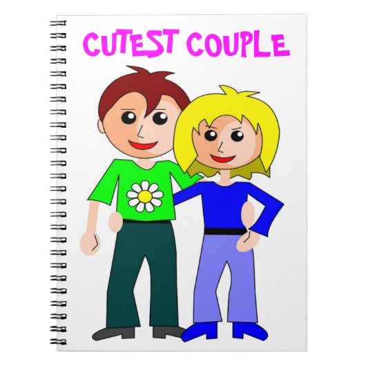 CUTEST COUPLE NOTITIEBOEK (Voorkant)