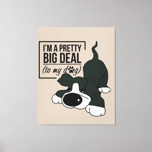 Cutest Dog Ever Canvas Afdruk