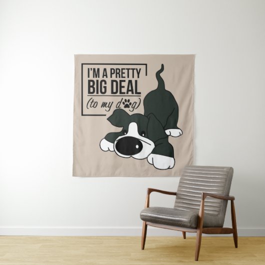 Cutest Dog Ever Wandkleed (In situ)