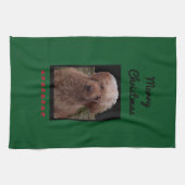 Cutest Dog in de wereld Theedoek (Horizontaal)