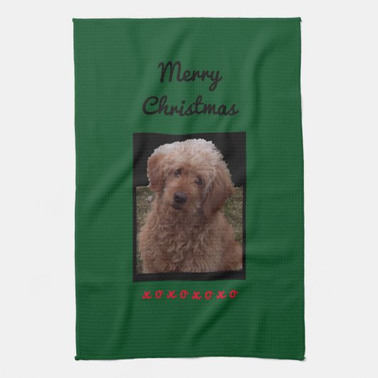 Cutest Dog in de wereld Theedoek (Verticaal)