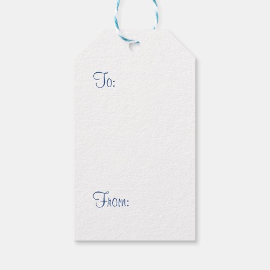 Cutest Ever Holiday Gift Labels Chipmunk en Snow Cadeaulabel (Achterkant)