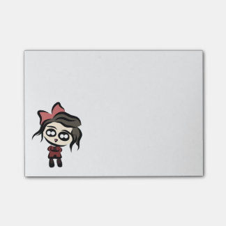 Cutest girl post-it® notes