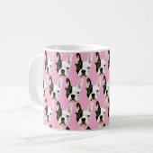 Cutest Lil' Pink French Bulldog Mug (Devant gauche)