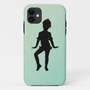 Cutest Little Dancer Green Canvas tas iPhone 11 Hoesje