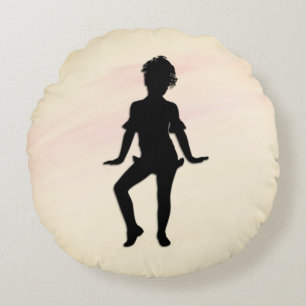 Cutest Little Dancer Mellow Rond Kussen