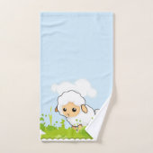 Cutest Little Lamb Bad Handdoek (Handdoek)