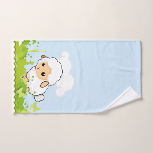 Cutest Little Lamb Bad Handdoek (Handdoek)