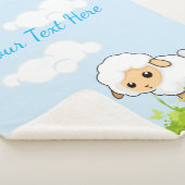Cutest Little Lamb Sherpa Deken (3/4)
