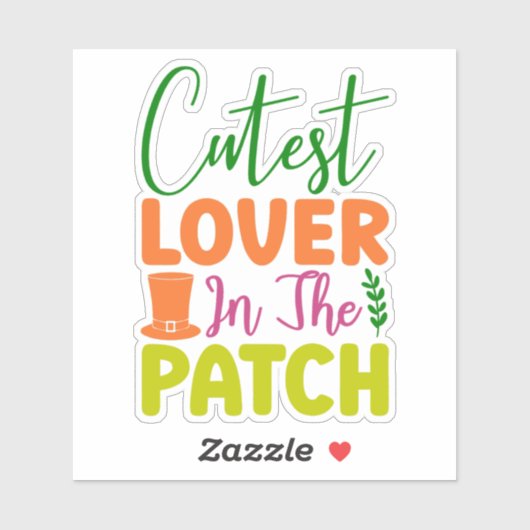Cutest Lover in The Patch-60836 Sticker (Vel)