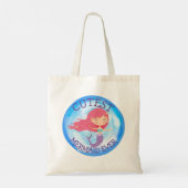 Cutest Mermaid Ever canvas tas (Achterkant)
