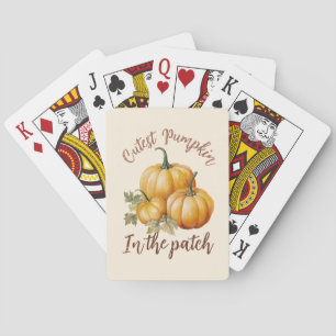 Cutest Pumpkin in de pleister Pokerkaarten