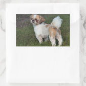 Cutest Shih Tzu Rechthoekige Sticker (Tas)