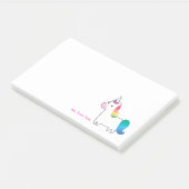 Cutest Unicorn Post-it® Notes (Schuin)