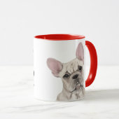Cutest Valentijn Ever ..van je Franse Bulldog H Mok (Voorkant rechts)