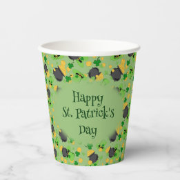 Cutesy Luck voor de Irish Paper cup Papieren Bekers