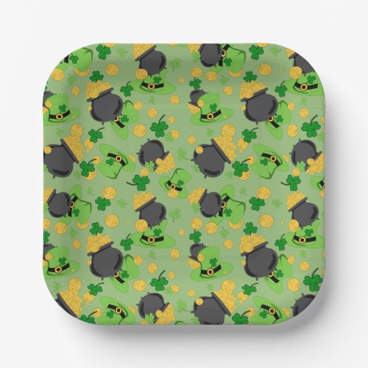 Cutesy Luck voor het Bord van Irish Paper (Voorkant)