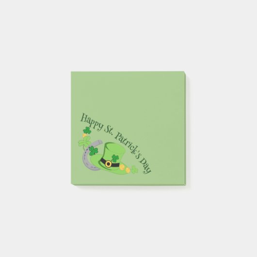 Cutesy Luckfor Irish Post-It Notes (Devant)