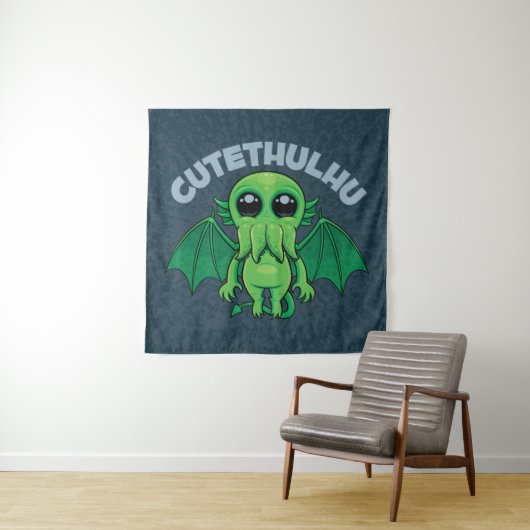 Cutethulhu Wandkleed (In situ)