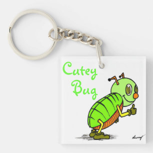 Cutey Bug Acrylische Sleutelhanger