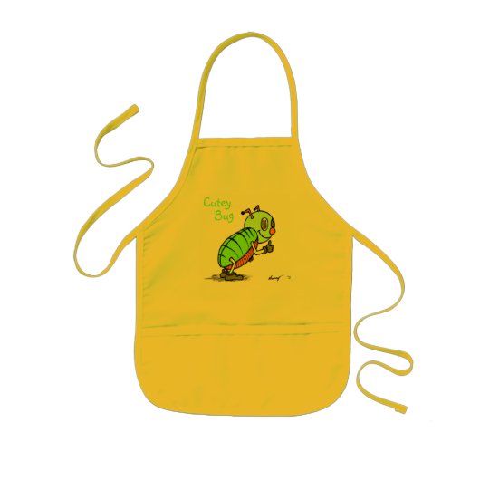 Cutey Bug Aprons Kinder Schort (Voorkant)