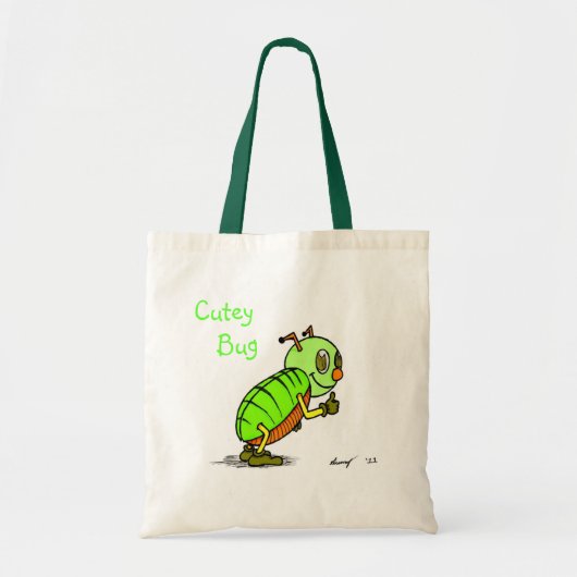 Cutey Bug Canvas tas (Voorkant)