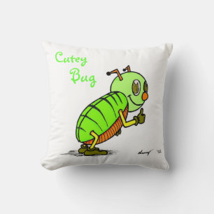 Cutey Bug Coussin