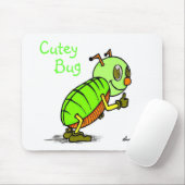 Cutey Bug Mousepad Muismat (Met muis)