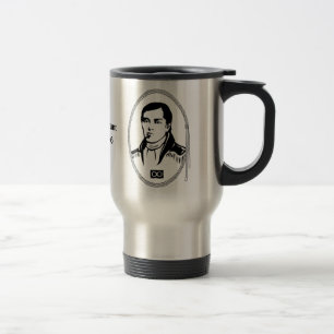Cuthbert Grant Travel Mug Custom Metis Hero Gifts Reisbeker