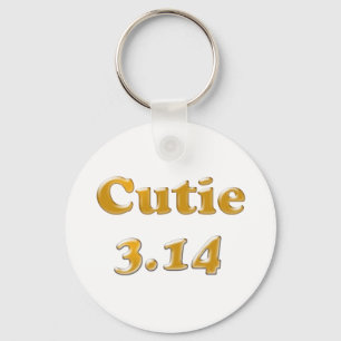 Cutie 3.14 Pi Dag Sleutelhanger