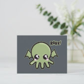 Cutie Baby Cthulhu Briefkaart (Staand voorkant)