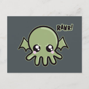 Cutie Baby Cthulhu Briefkaart