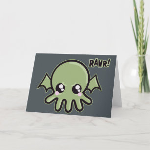 Cutie Baby Cthulhu Kaart
