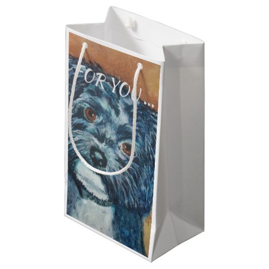 CUTIE BLACK HAVANESE KLEIN CADEAUZAKJE (Voorkant Gekanteld)