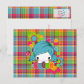 Cutie Briefkaart (Voorkant / Achterkant)
