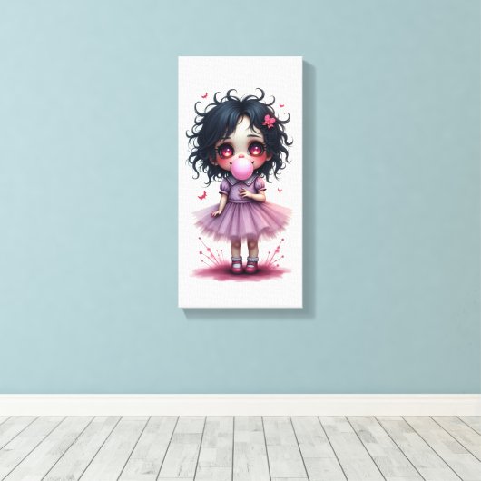 Cutie Canvas Afdruk (Insitu (Houten vloer))