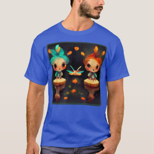 Cutie Chibi Faeries Kawaii Fairies Fae Friends for T-shirt