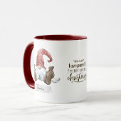 Cutie Christmas Gnome Mug (Devant gauche)
